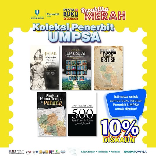 KOLEKSI BUKU NEGERI PAHANG BERADA DI PESTA BUKU ANTARABANGSA SELANGOR 2025