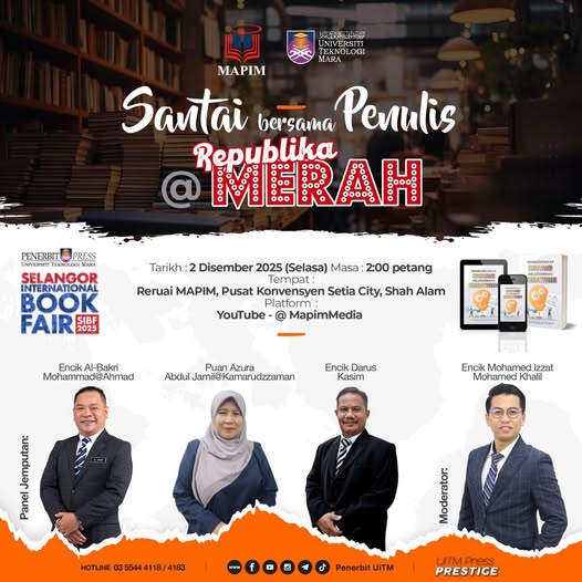 Sembang santai bersama Penerbit UiTM