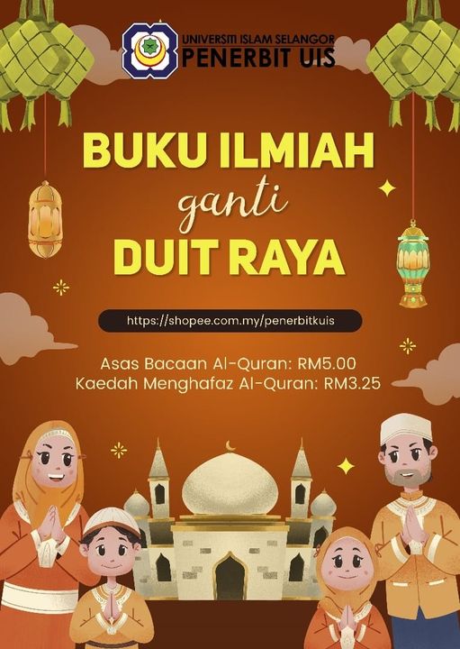 Buku Ilmiah sebagai ganti kepada Duit Raya